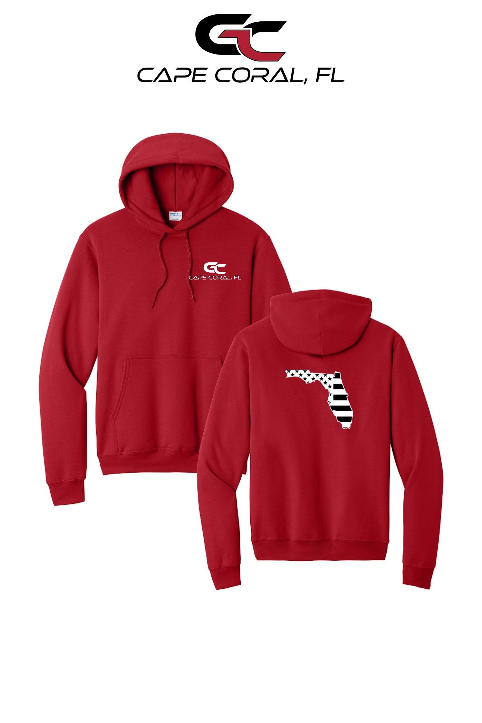Port & Co™ Core Fleece Pullover Hooded Sweatshirt - GORMAN CO - CAPE CORAL