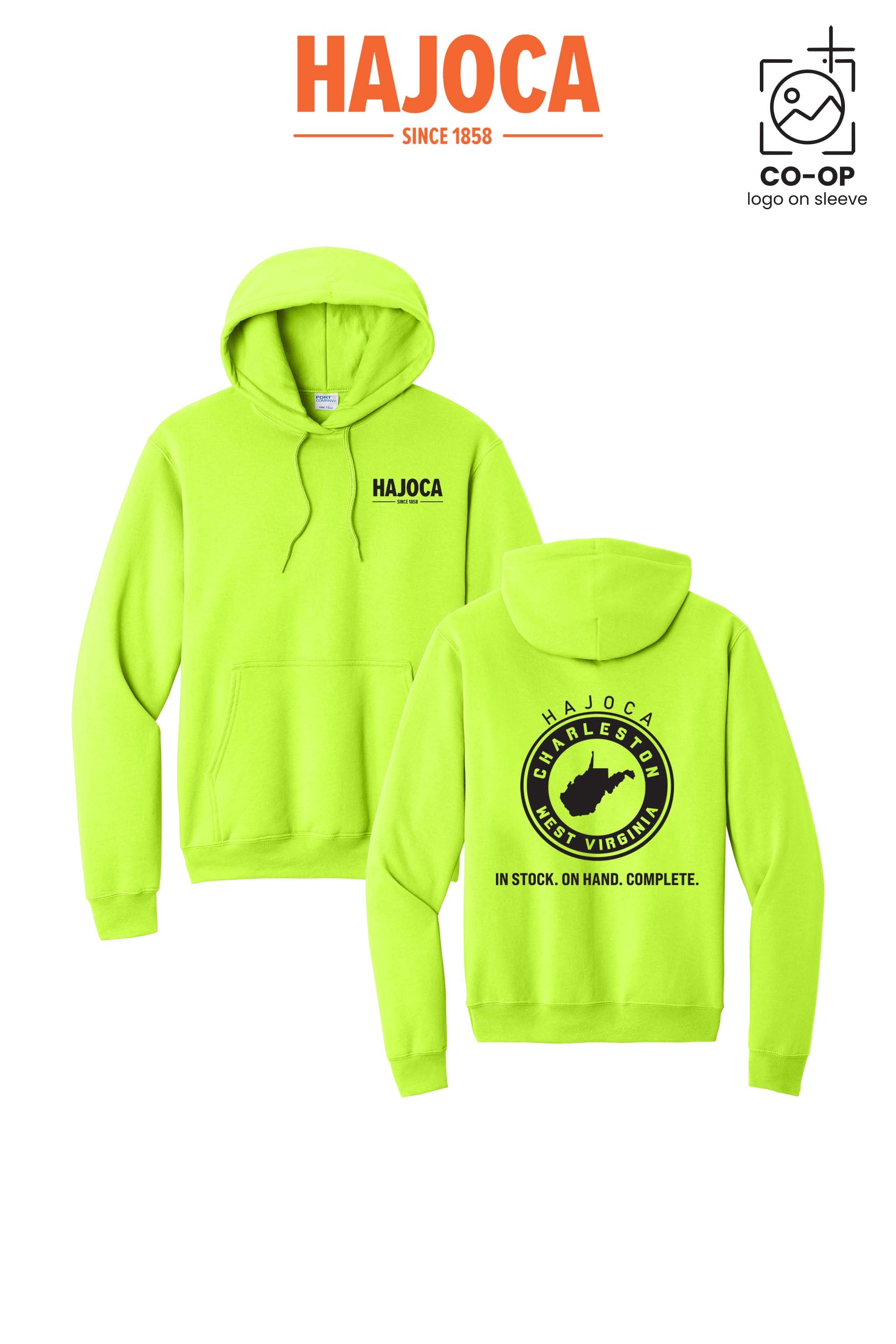 Port & Co™ Core Fleece Pullover Hooded Sweatshirt - HAJOCA - CHARLESTON