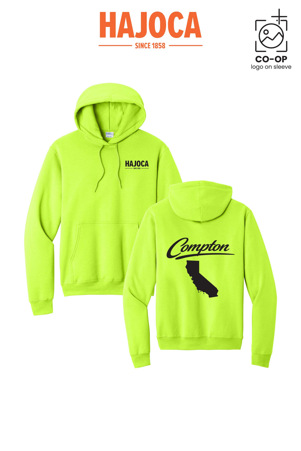 Port & Co™ Core Fleece Pullover Hooded Sweatshirt - HAJOCA - COMPTON