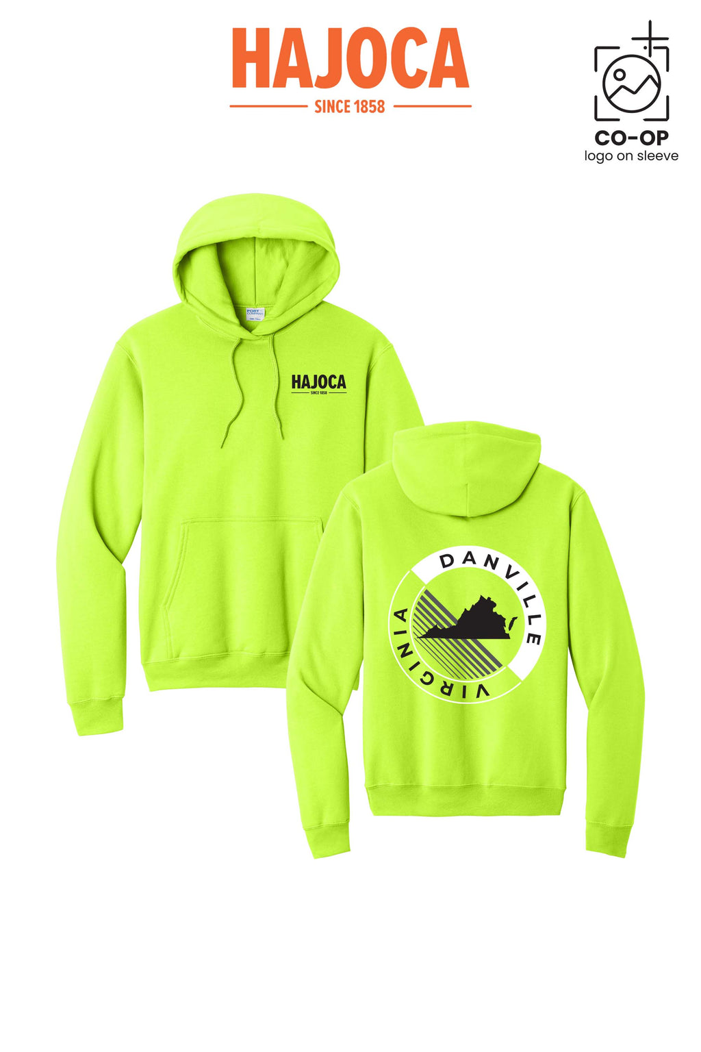 Port & Co™ Core Fleece Pullover Hooded Sweatshirt - HAJOCA - DANVILLE