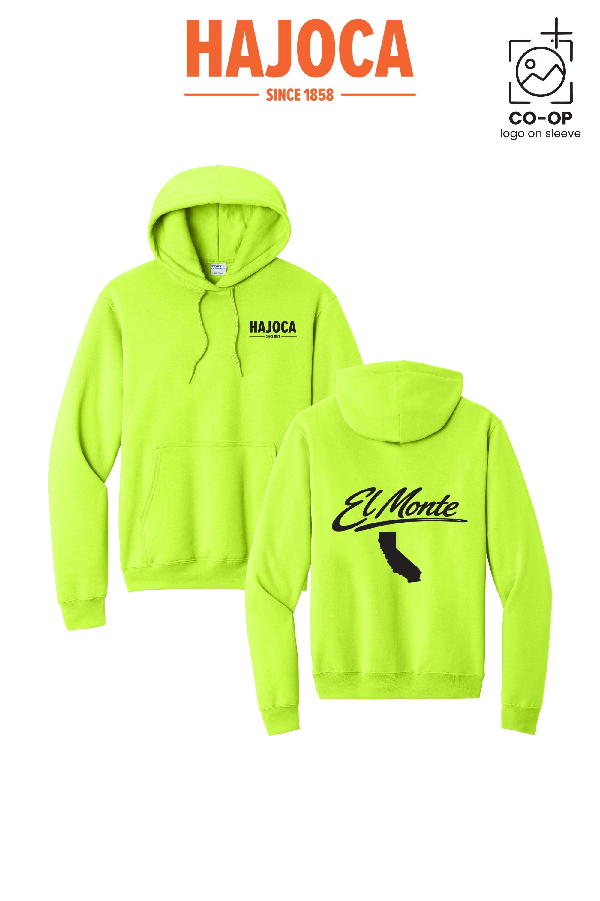 Port & Co™ Core Fleece Pullover Hooded Sweatshirt - HAJOCA - EL MONTE