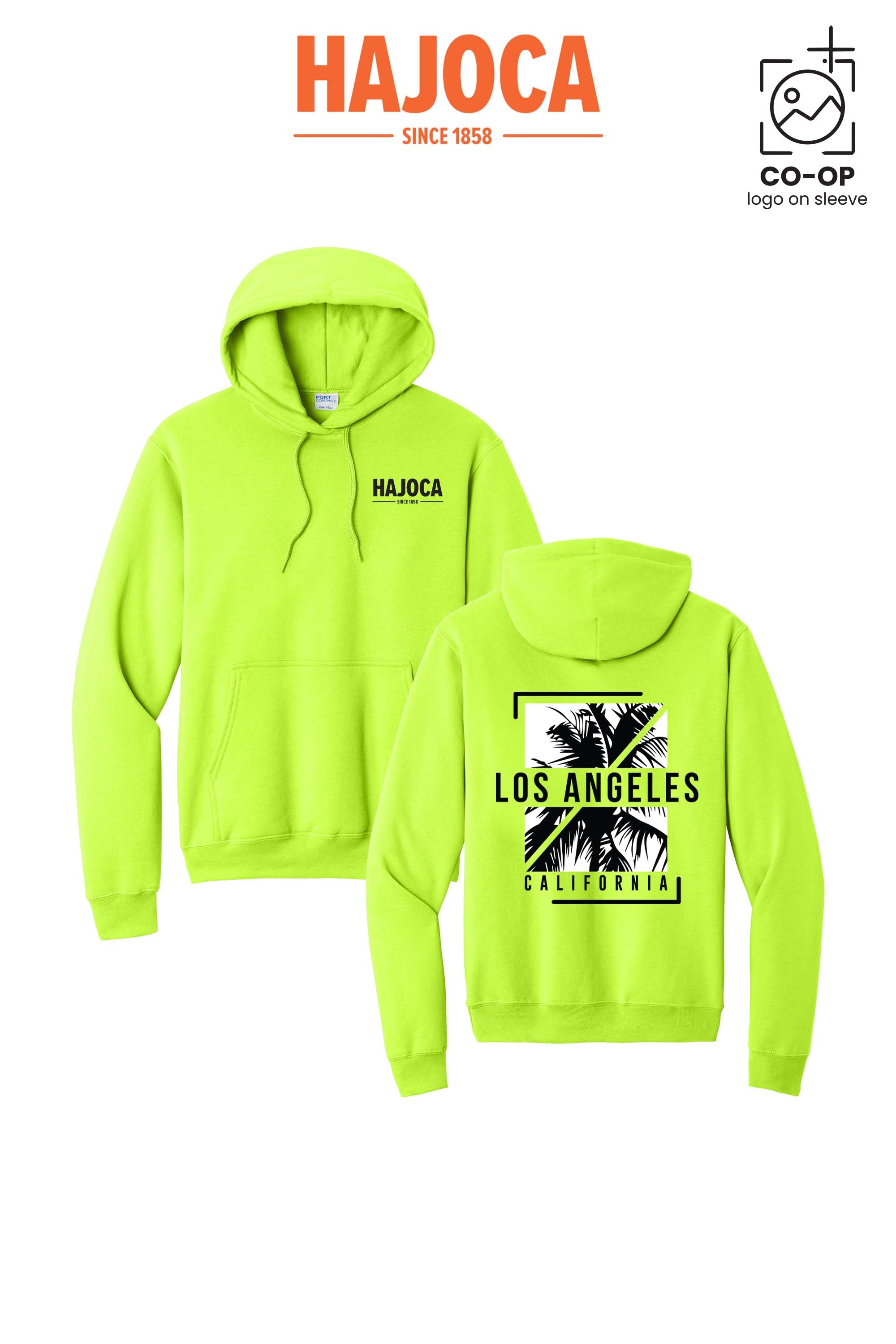 Port & Co™ Core Fleece Pullover Hooded Sweatshirt - HAJOCA - LOS ANGELES