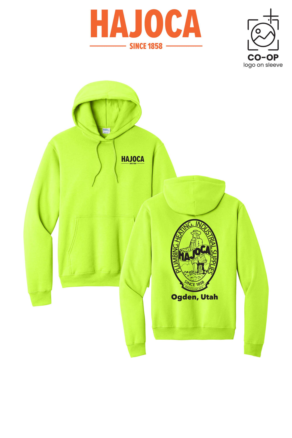 Port & Co™ Core Fleece Pullover Hooded Sweatshirt - HAJOCA - OGDEN