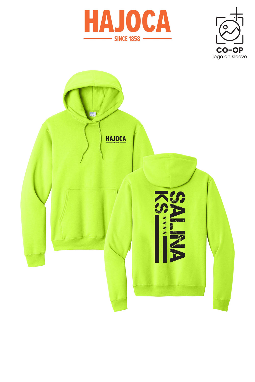 Port & Co™ Core Fleece Pullover Hooded Sweatshirt - HAJOCA - SALINA