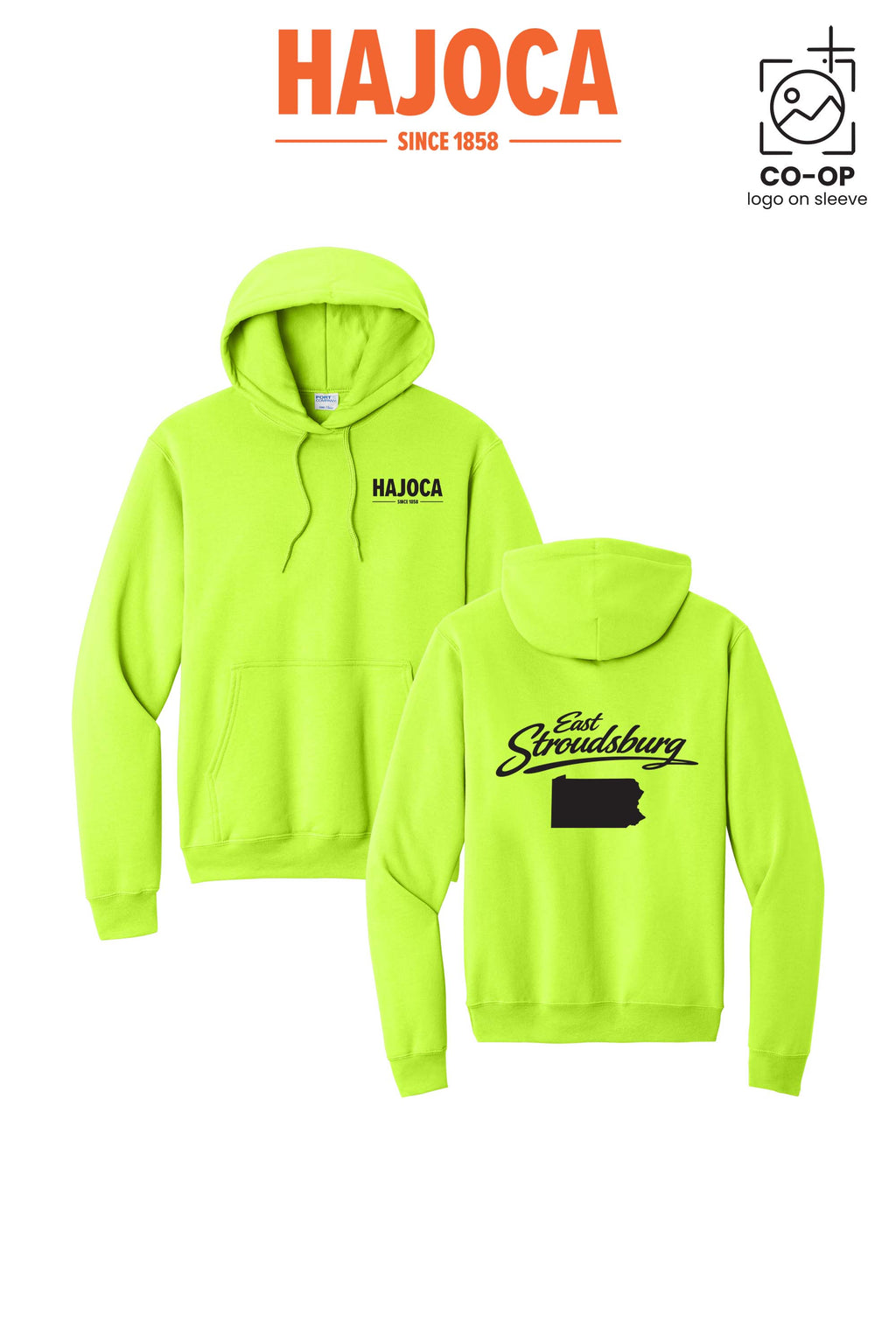 Port & Co™ Core Fleece Pullover Hooded Sweatshirt - HAJOCA - STROUDSBURG
