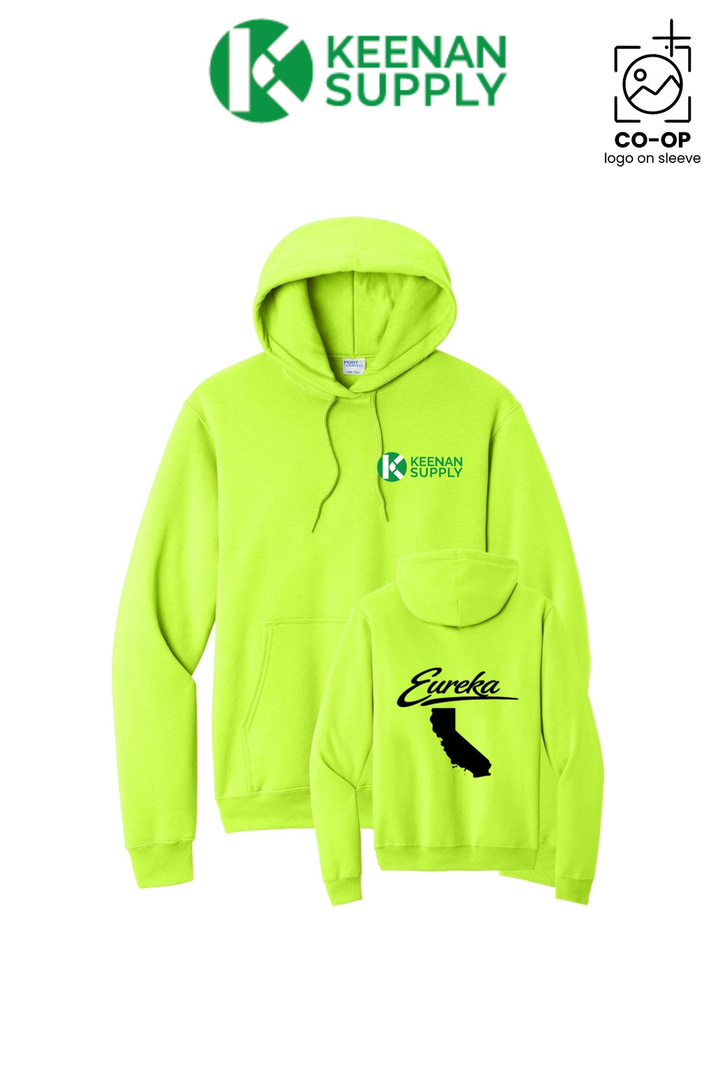 Port & Co™ Core Fleece Pullover Hooded Sweatshirt - KEENAN SUPPLY - EUREKA