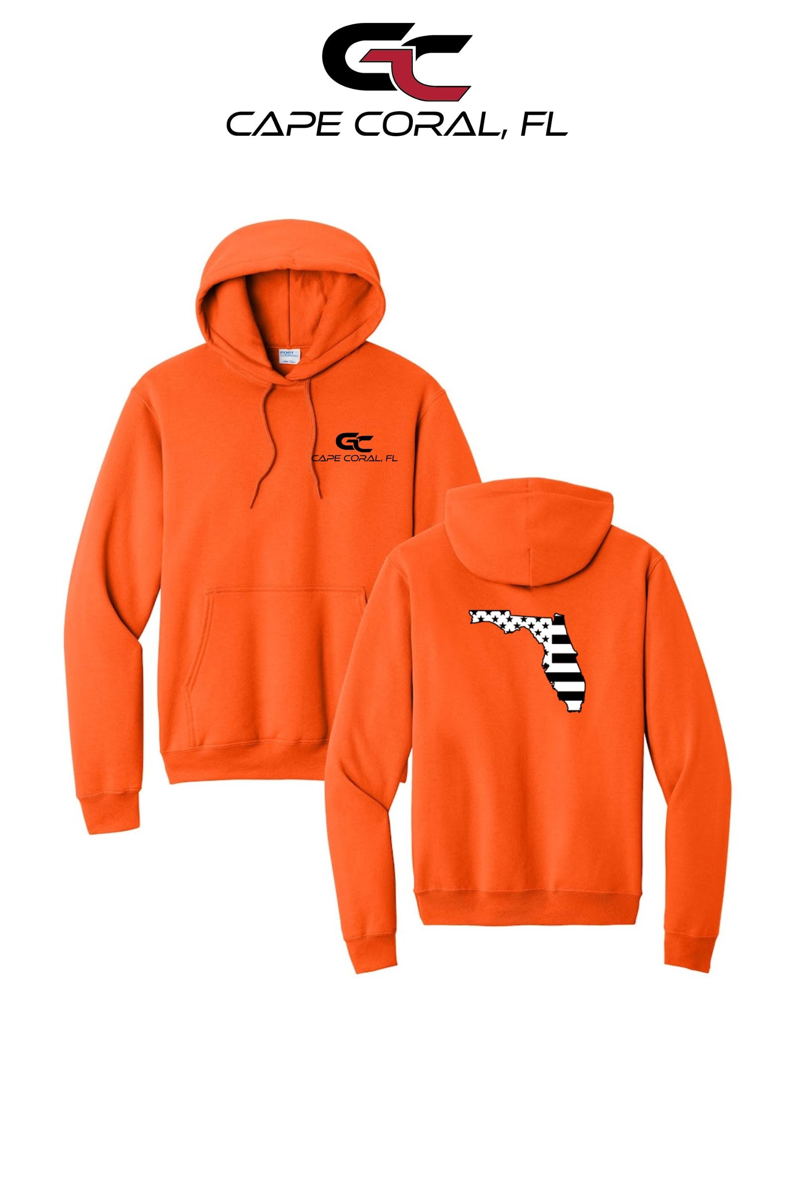 Port & Co™ Core Fleece Pullover Hooded Sweatshirt - GORMAN CO - CAPE CORAL
