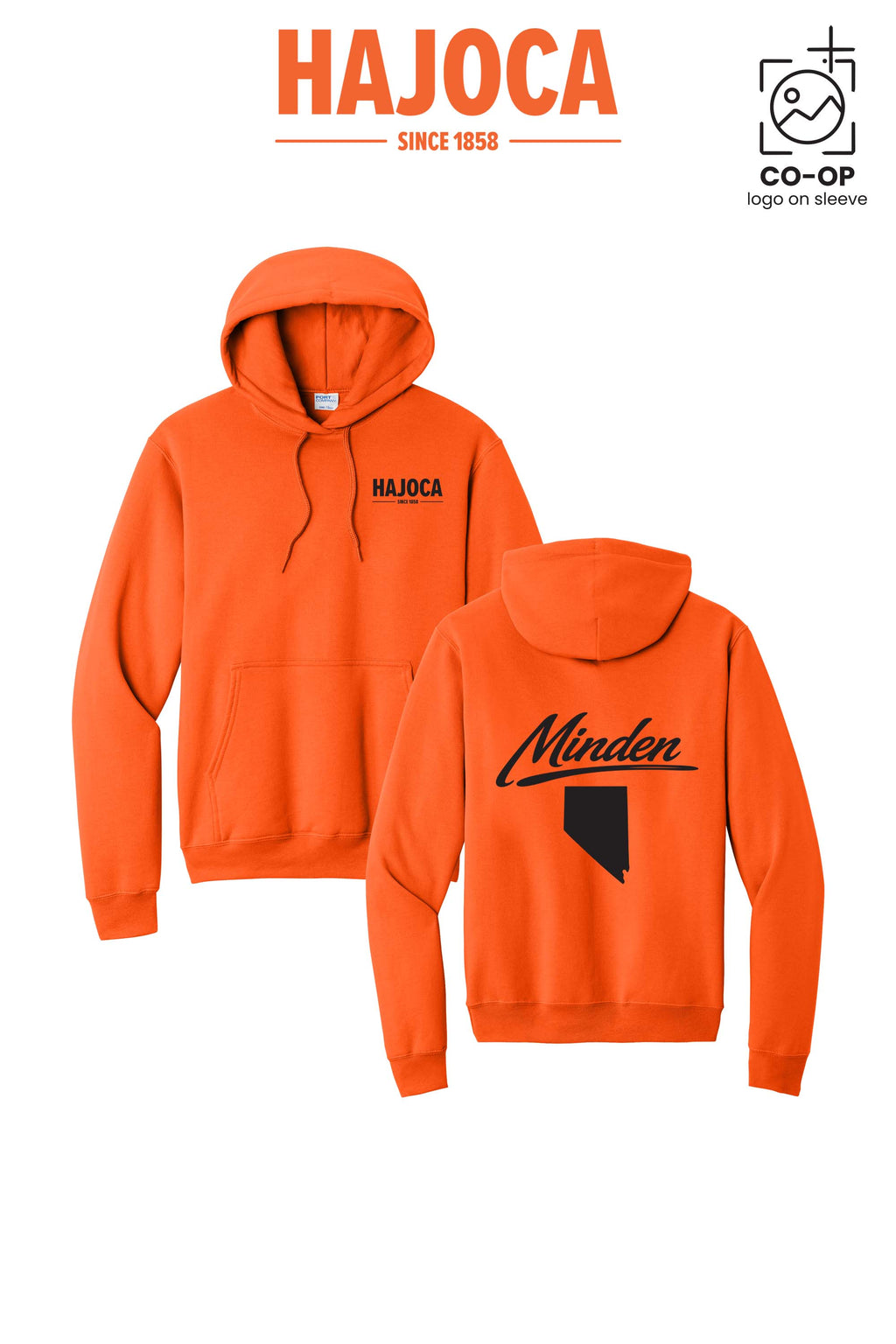 Port & Co™ Core Fleece Pullover Hooded Sweatshirt - HAJOCA - MINDEN