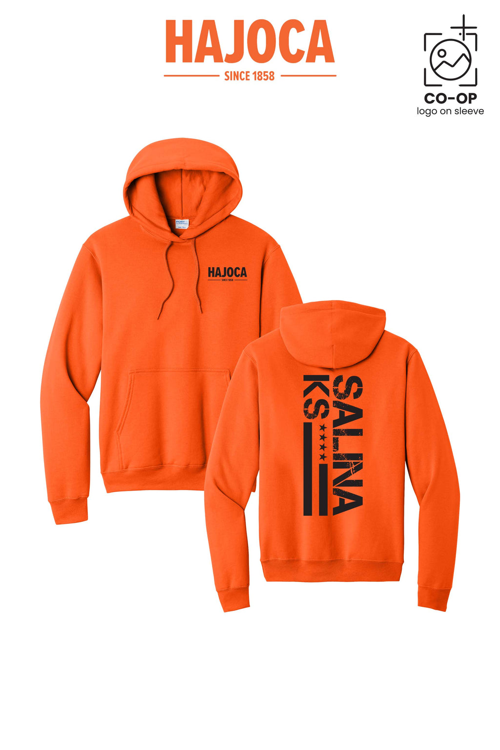 Port & Co™ Core Fleece Pullover Hooded Sweatshirt - HAJOCA - SALINA
