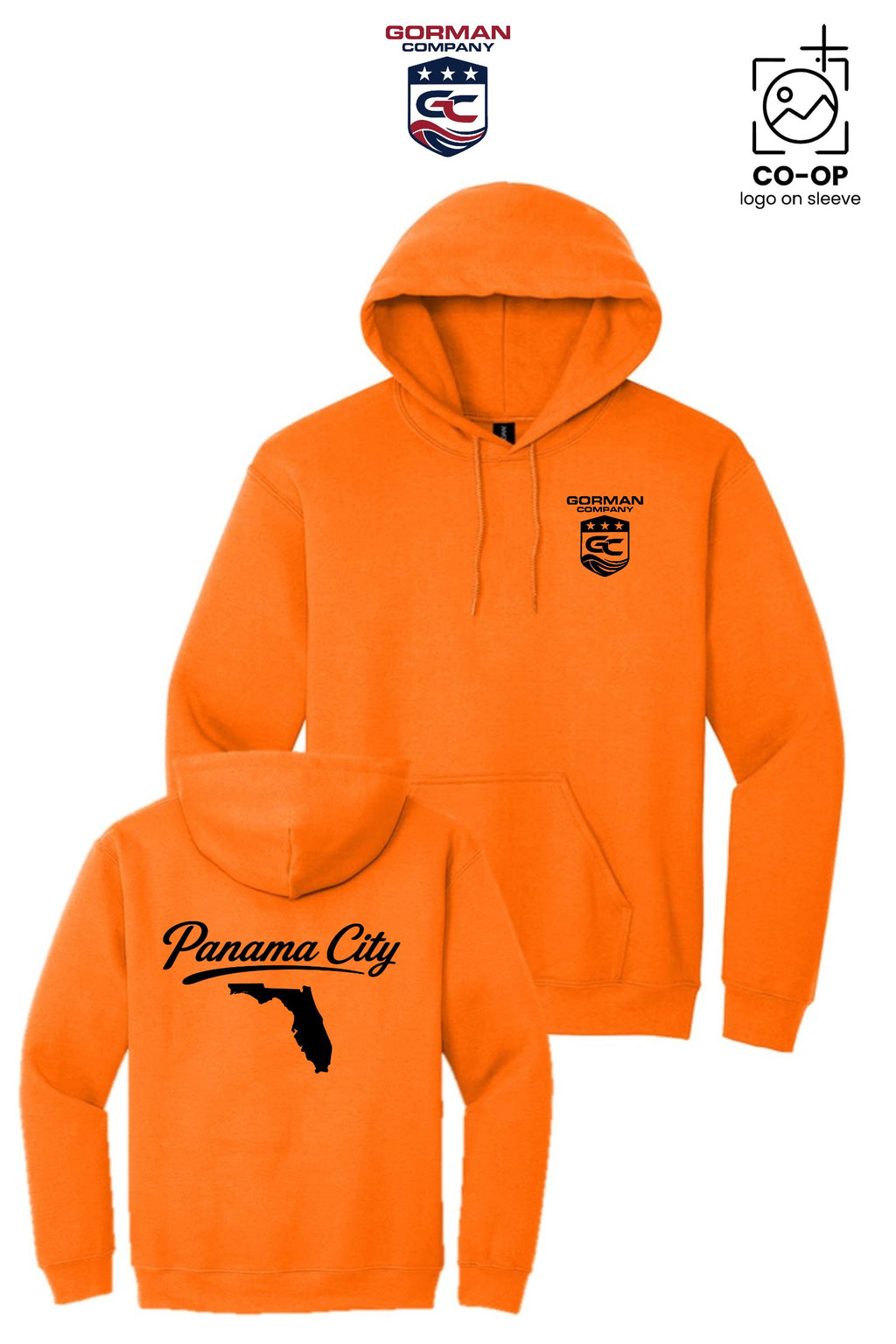 Port & Co™ Core Fleece Pullover Hooded Sweatshirt - GORMAN CO - PANAMA CITY