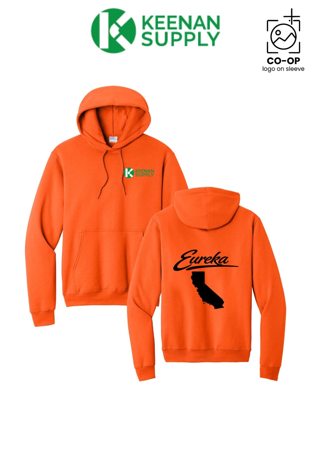 Port & Co™ Core Fleece Pullover Hooded Sweatshirt - KEENAN SUPPLY - EUREKA