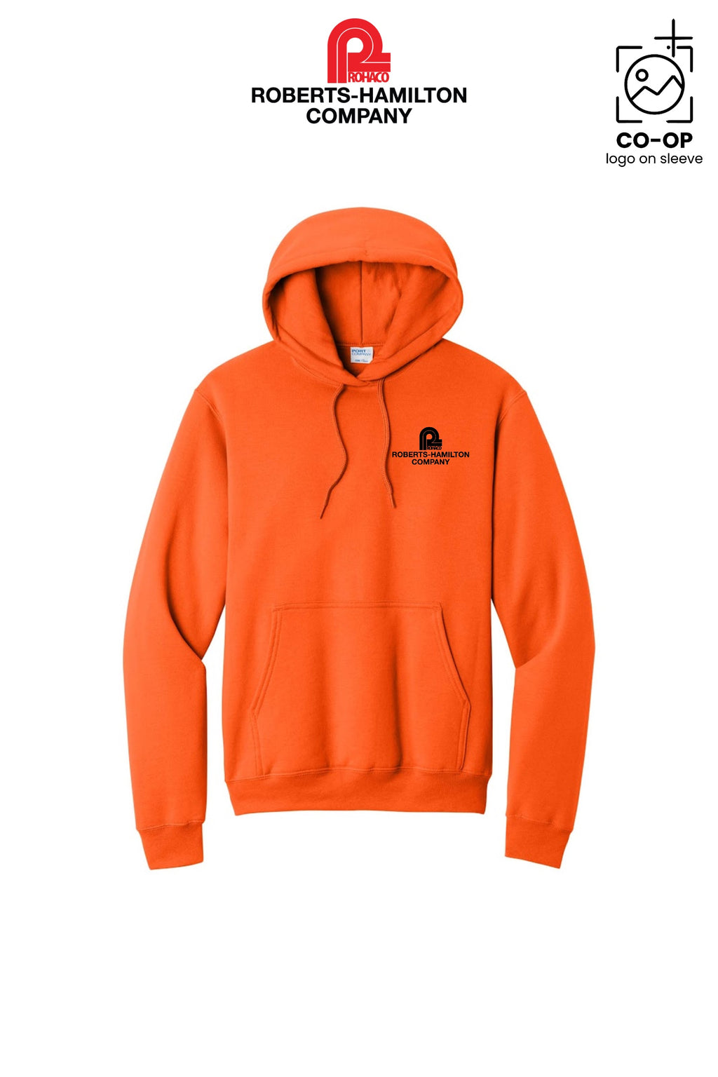 Port & Co™ Core Fleece Pullover Hooded Sweatshirt - ROBERTS-HAMILTON