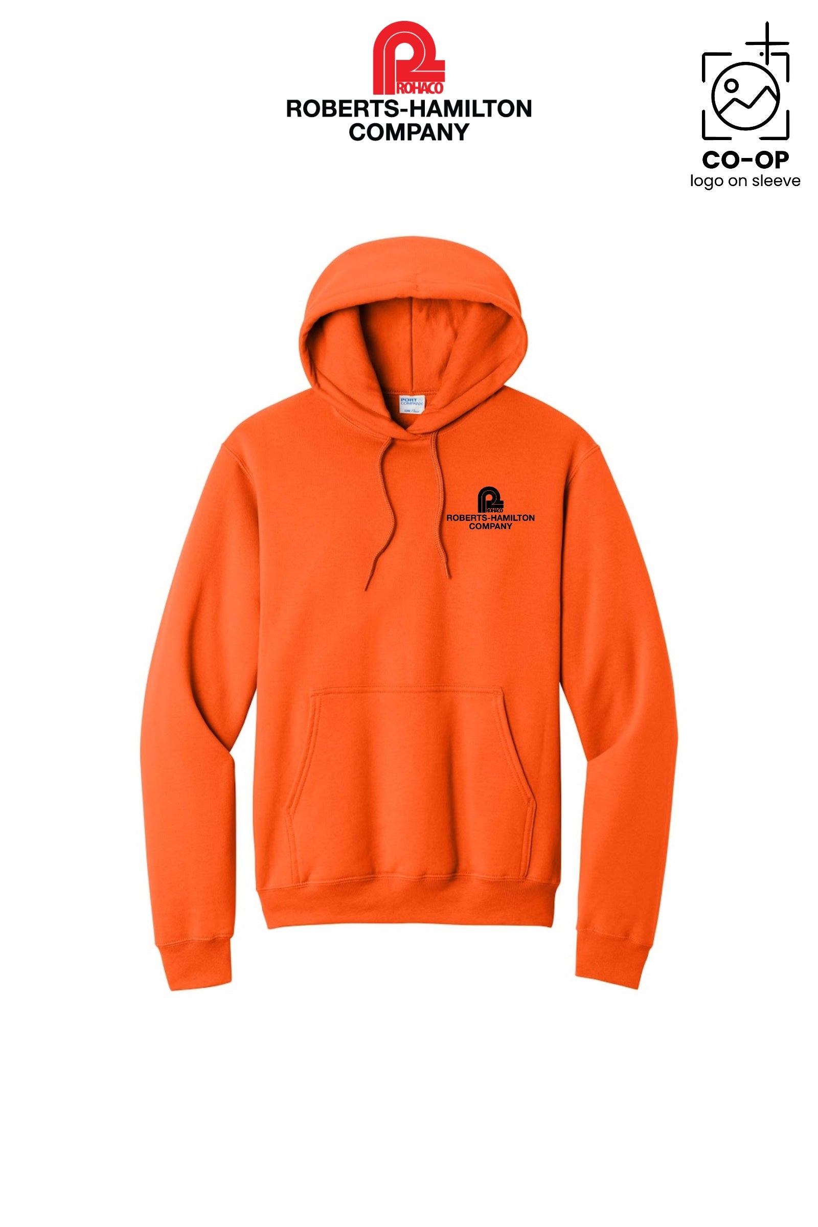 Port & Co™ Core Fleece Pullover Hooded Sweatshirt - ROBERTS-HAMILTON
