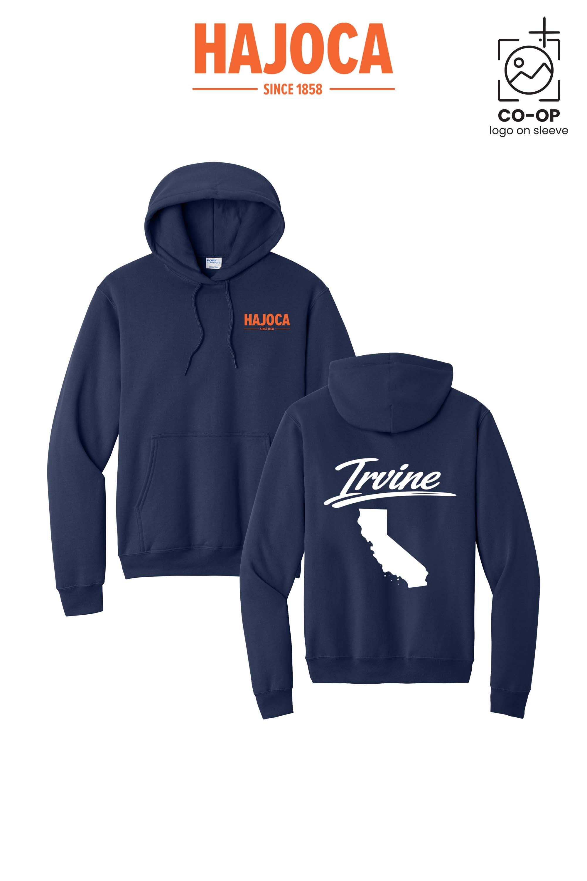 Port & Co™ Core Fleece Pullover Hooded Sweatshirt - HAJOCA - IRVINE