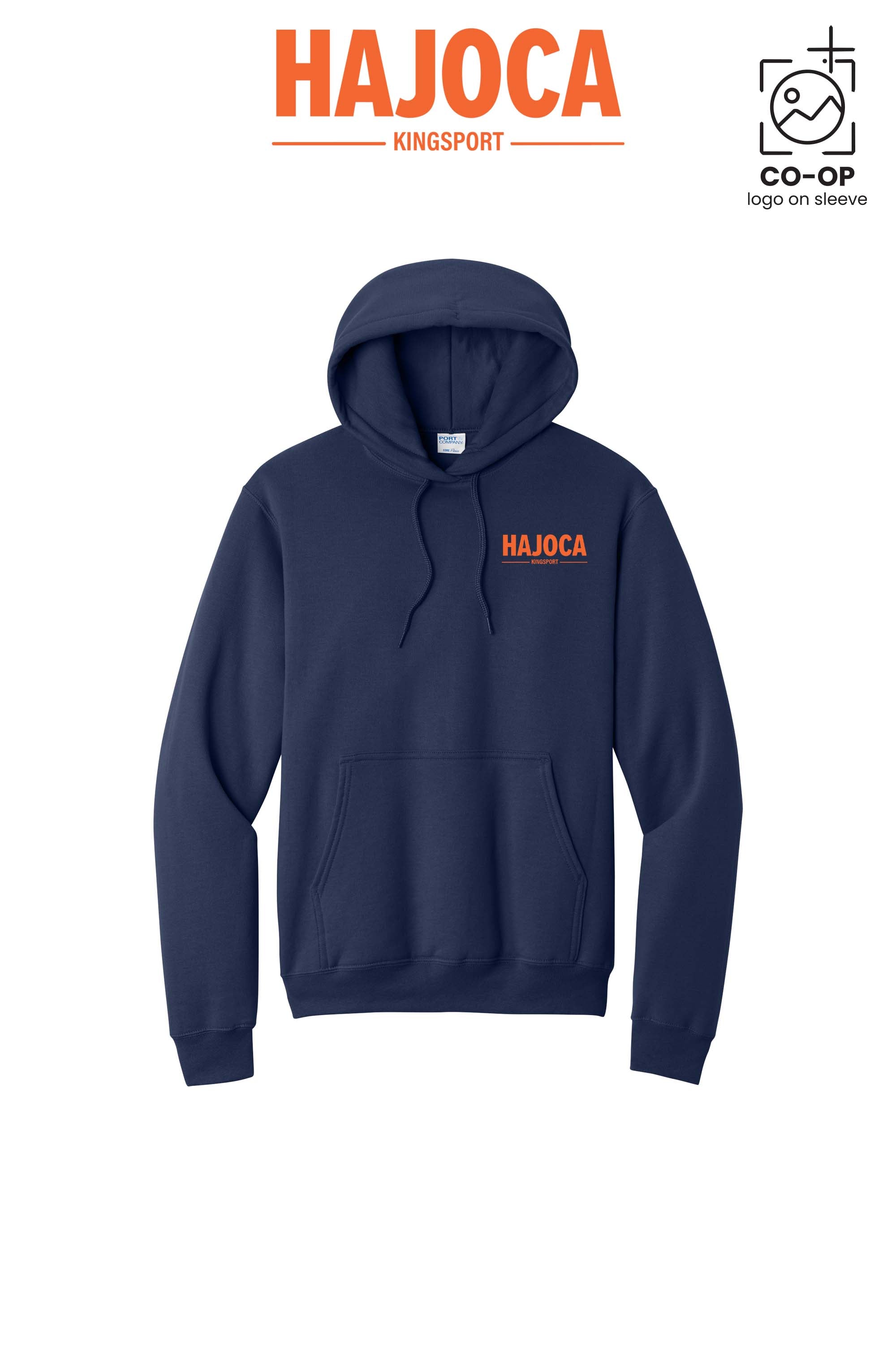 Port & Co™ Core Fleece Pullover Hooded Sweatshirt - HAJOCA - KINGSPORT