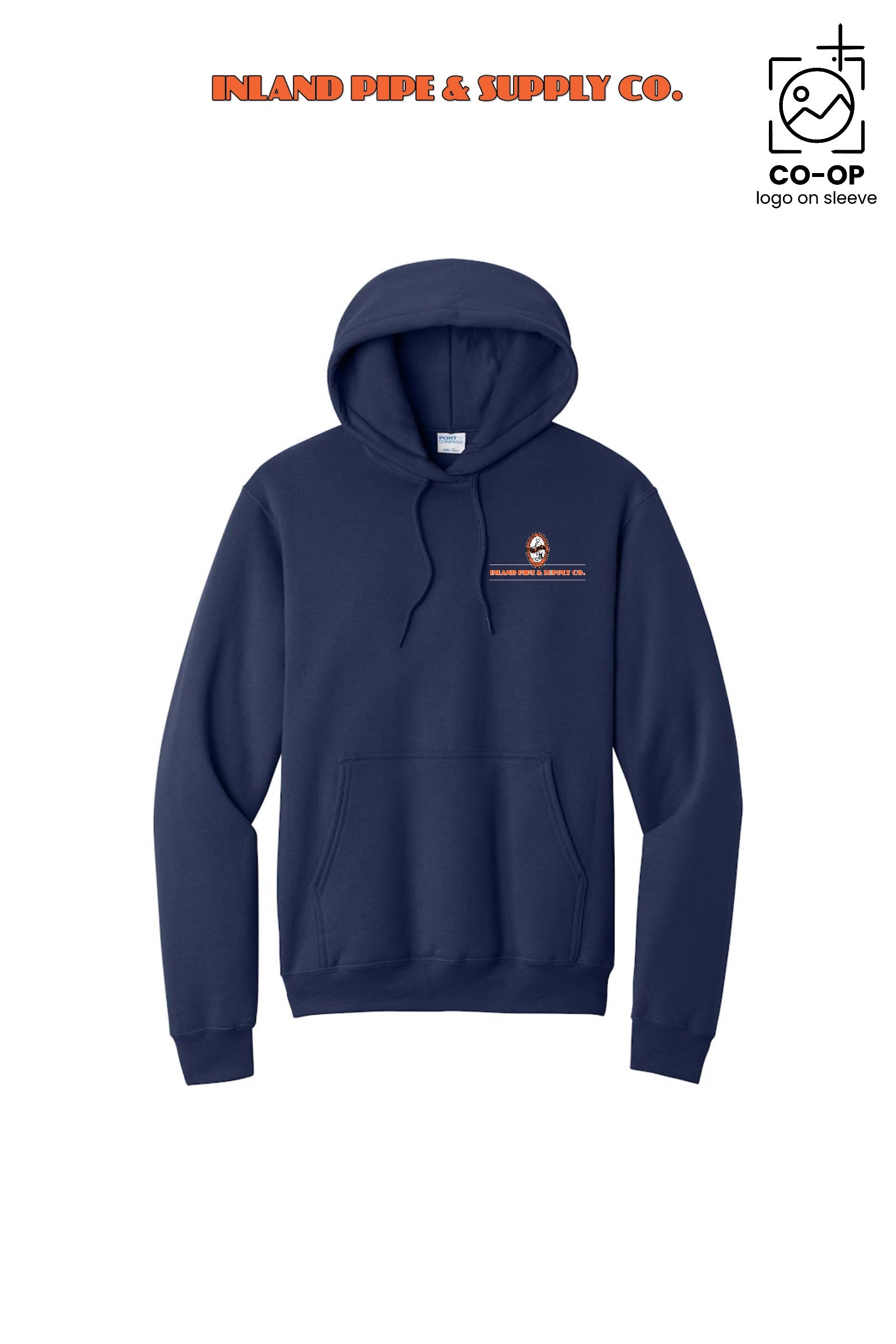 Port & Co™ Core Fleece Pullover Hooded Sweatshirt - INLAND PIPE AND SUPPLY