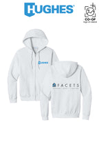 Port & Co™ Core Fleece Full-Zip Hooded Sweatshirt - HUGHES SUPPLY - HUNTERSVILLE
