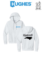 Port & Co™ Core Fleece Full-Zip Hooded Sweatshirt - HUGHES SUPPLY - HUNTERSVILLE