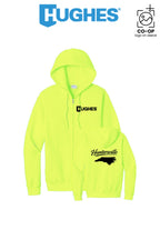 Port & Co™ Core Fleece Full-Zip Hooded Sweatshirt - HUGHES SUPPLY - HUNTERSVILLE